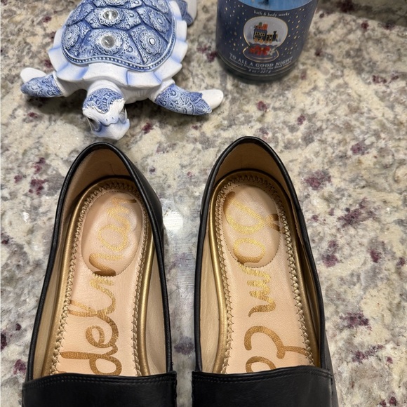 Sam Edelman Black Loafer Shoes Classic Preppy - Picture 2 of 11